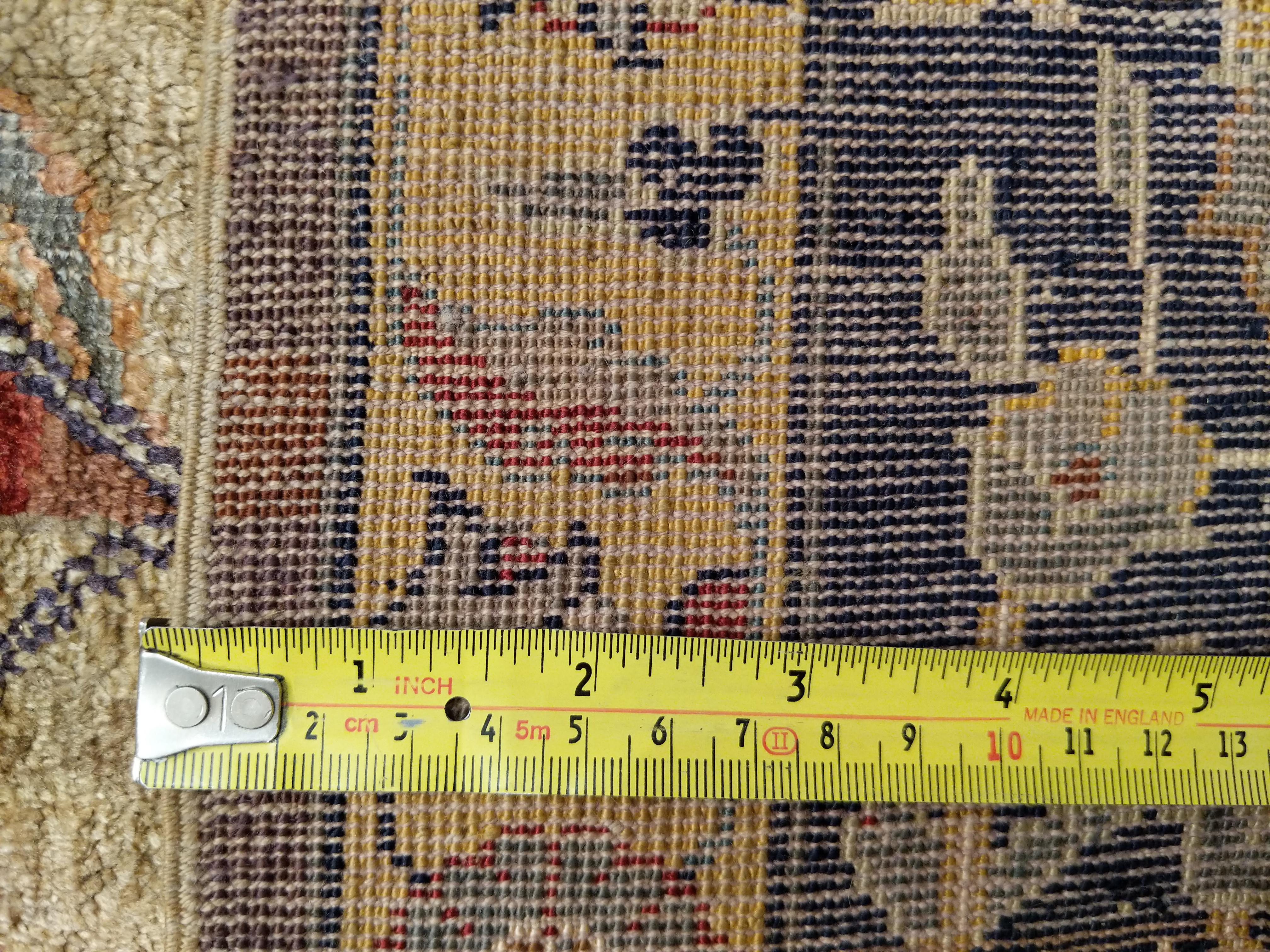 Fine Antique Silk Kayseri Rug For Sale 7