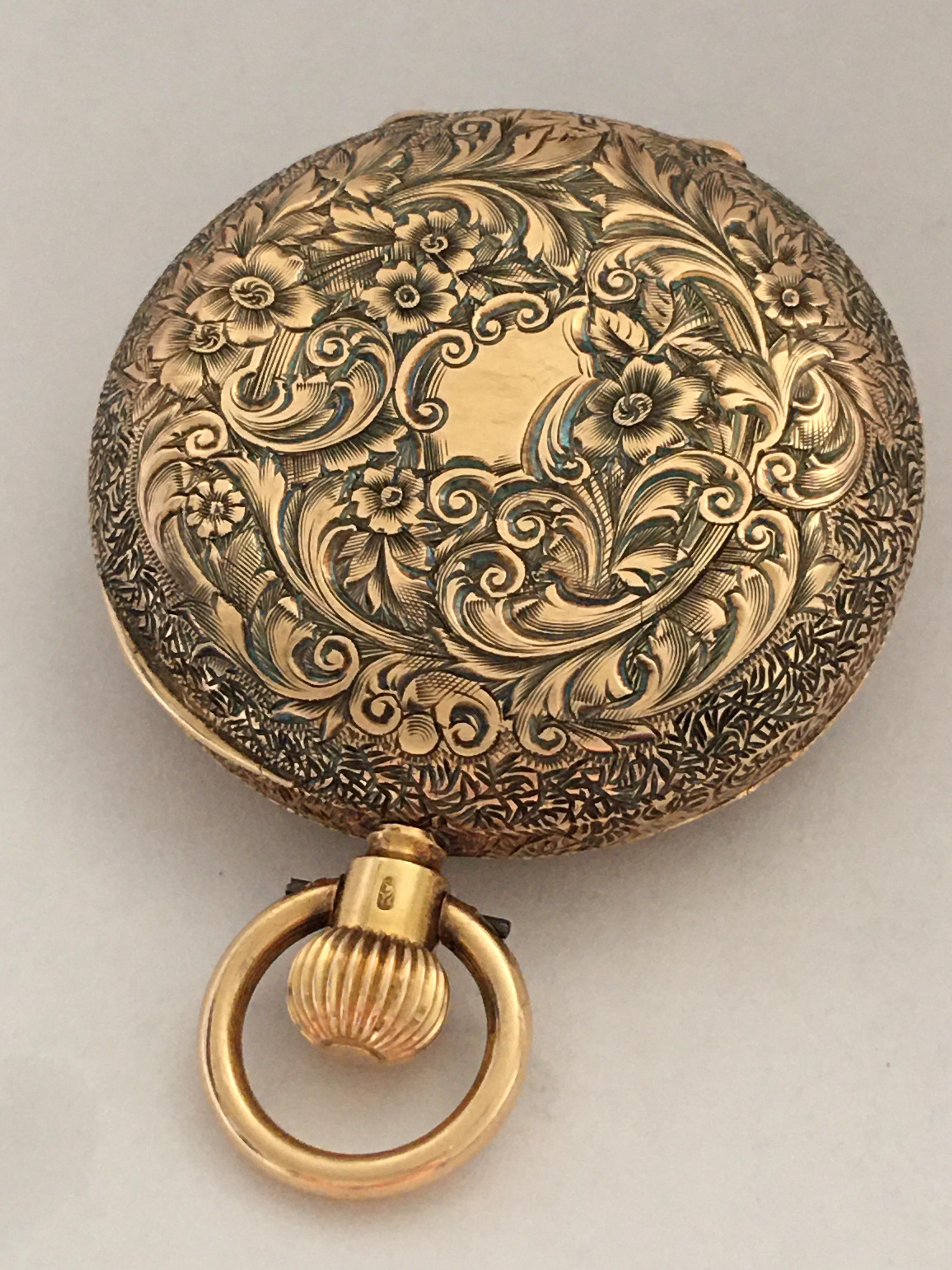 ornate pocket watch