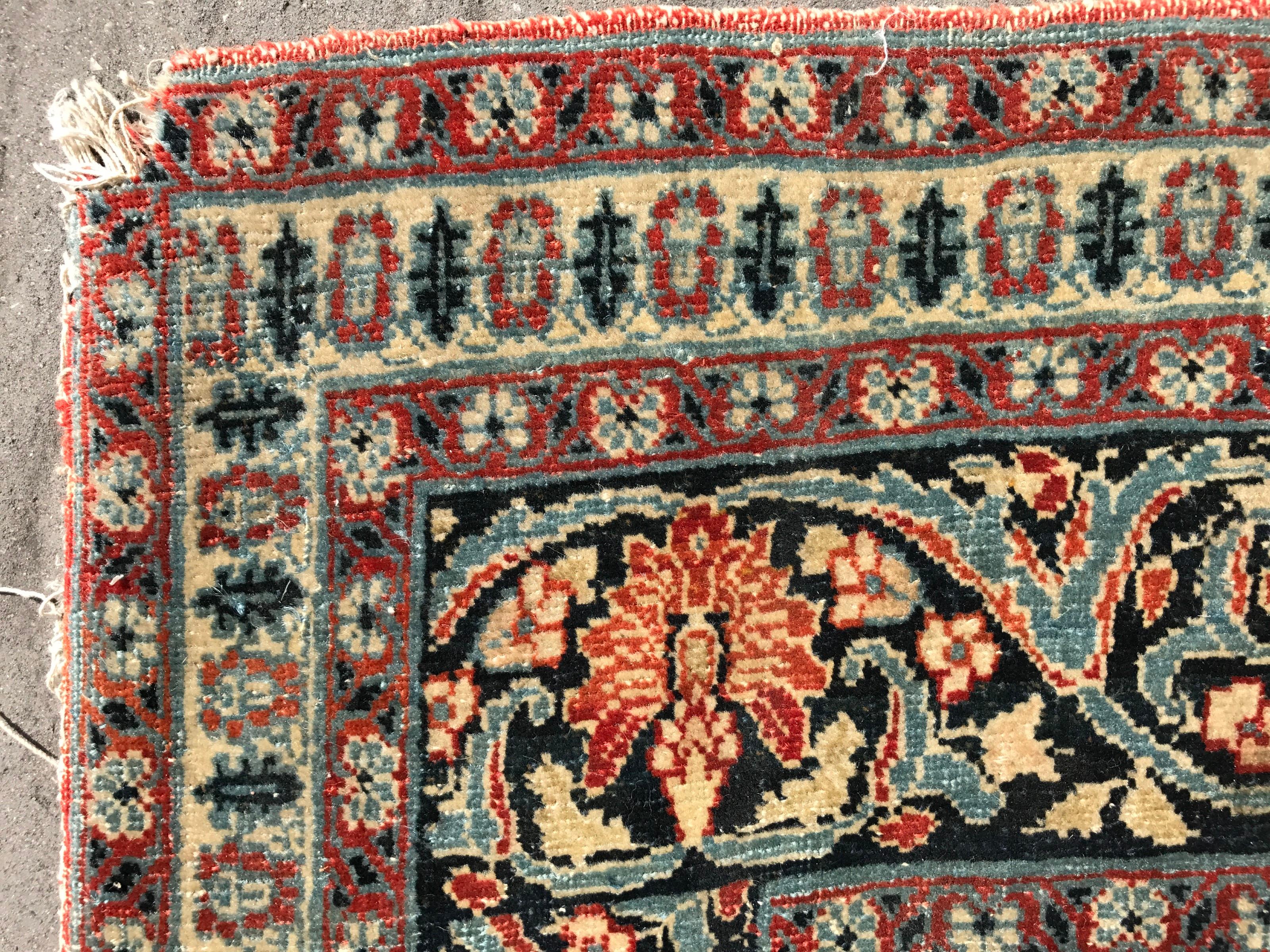Fine Antique Tabriz Rug For Sale 4