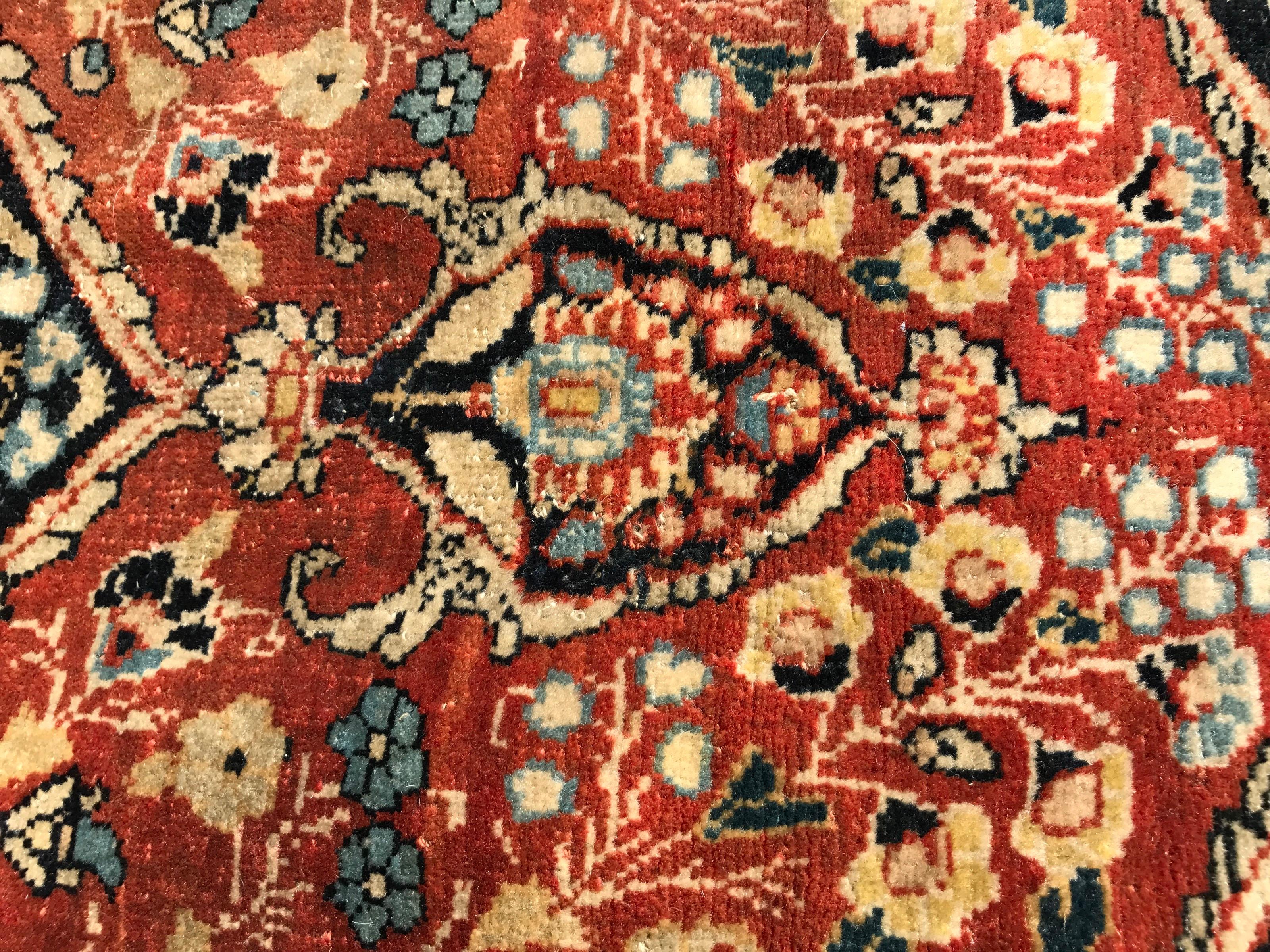 Fine Antique Tabriz Rug For Sale 7