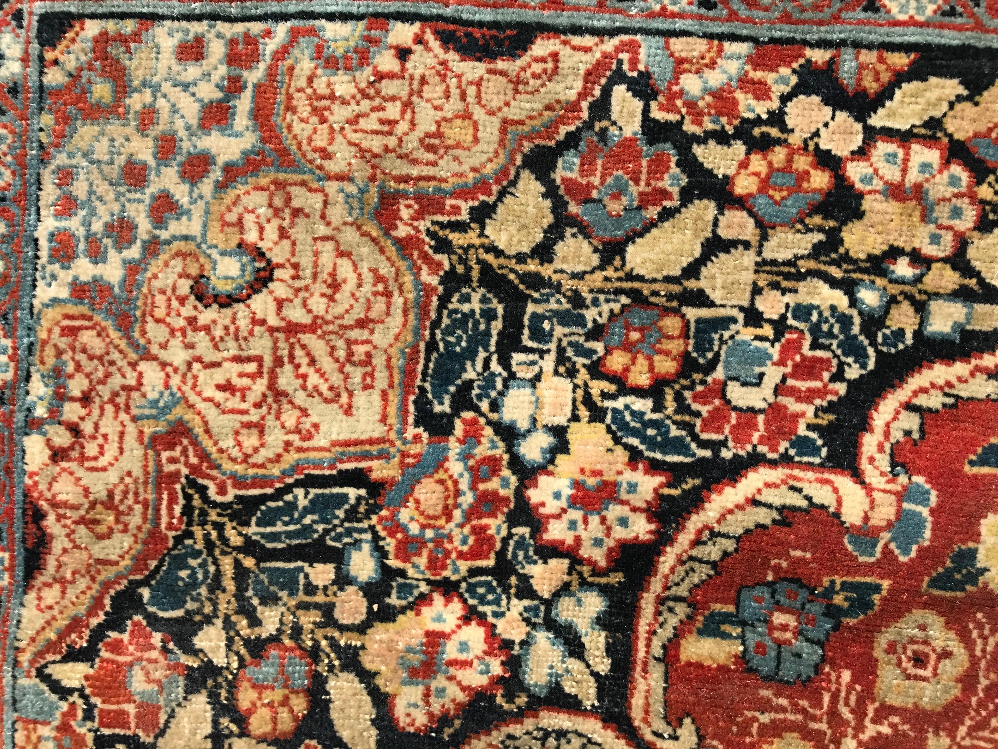 Tappeto Tabriz antico di pregio in vendita 8