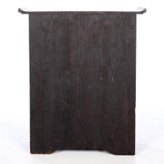 Fine Antique Tall Korean Medicine Chest Yakchang Provenance