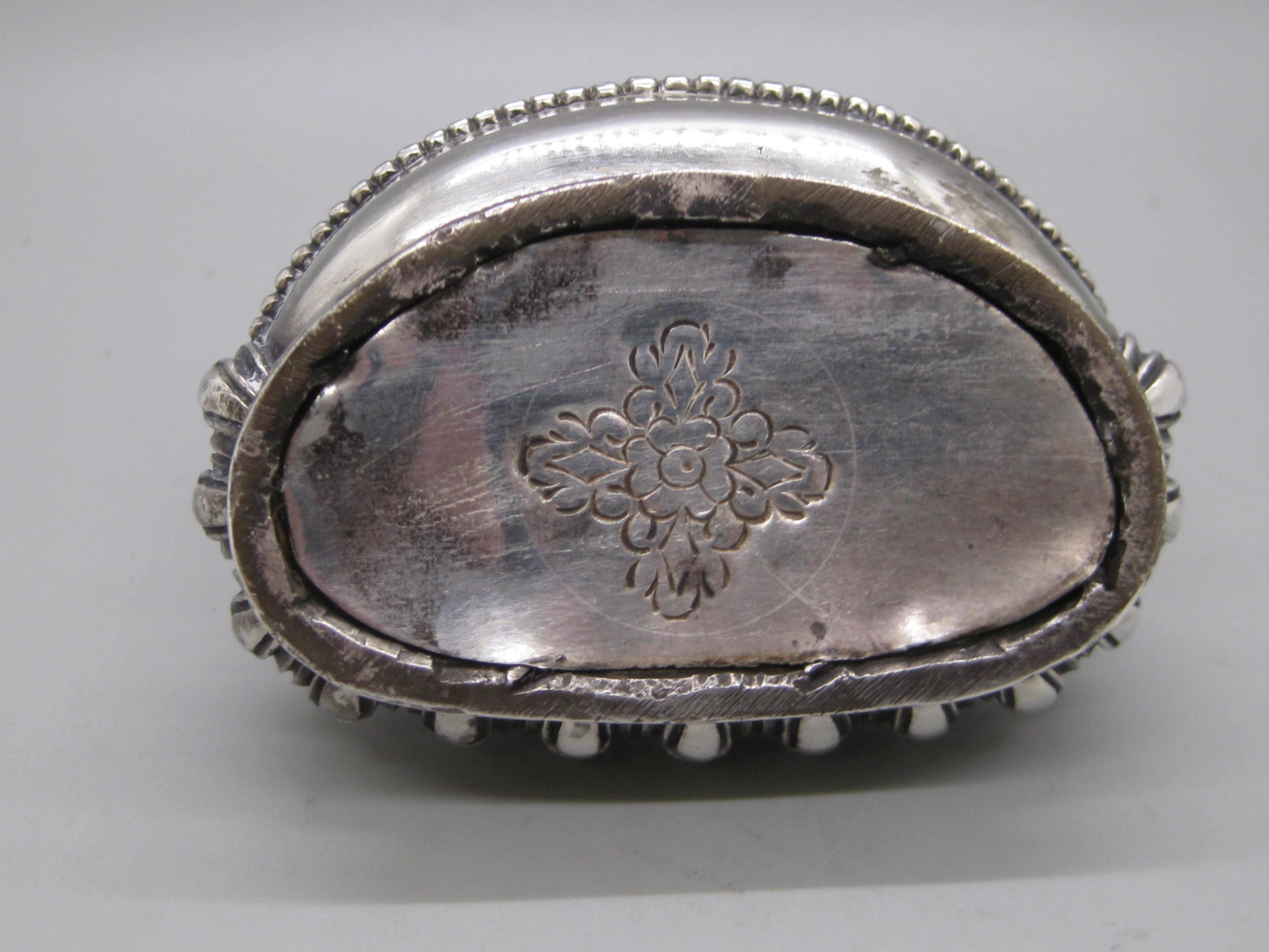 Fine Antique Tibetan Nepal .925 Sterling Silver Shakyamuni Buddha Statue 297g For Sale 12