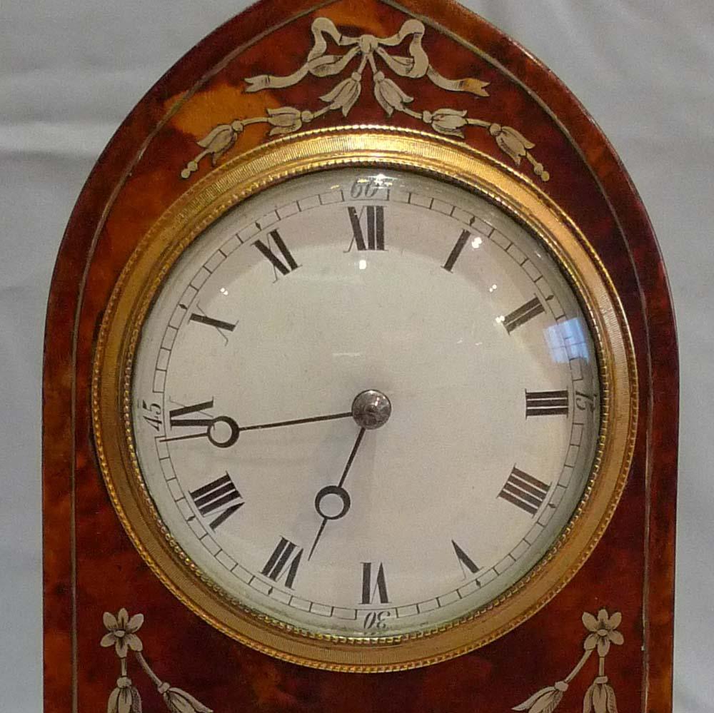 jlaid mantel clock