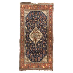 Fine Antique Tribal Khamseh Rug 5’5” x 10’4”
