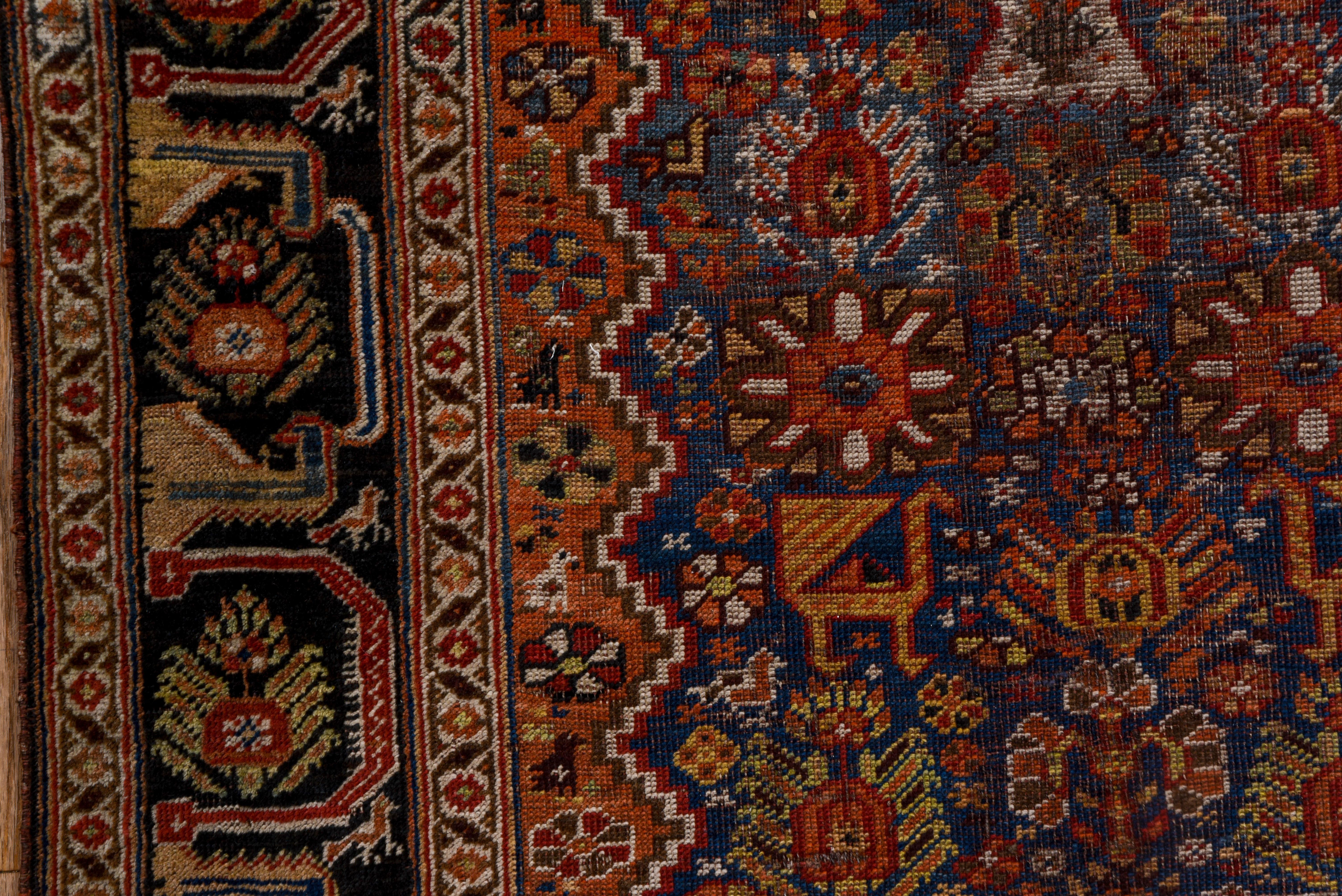 Fine Antique Tribal Qashqai Runner, circa 1920s In Good Condition For Sale In New York, NY