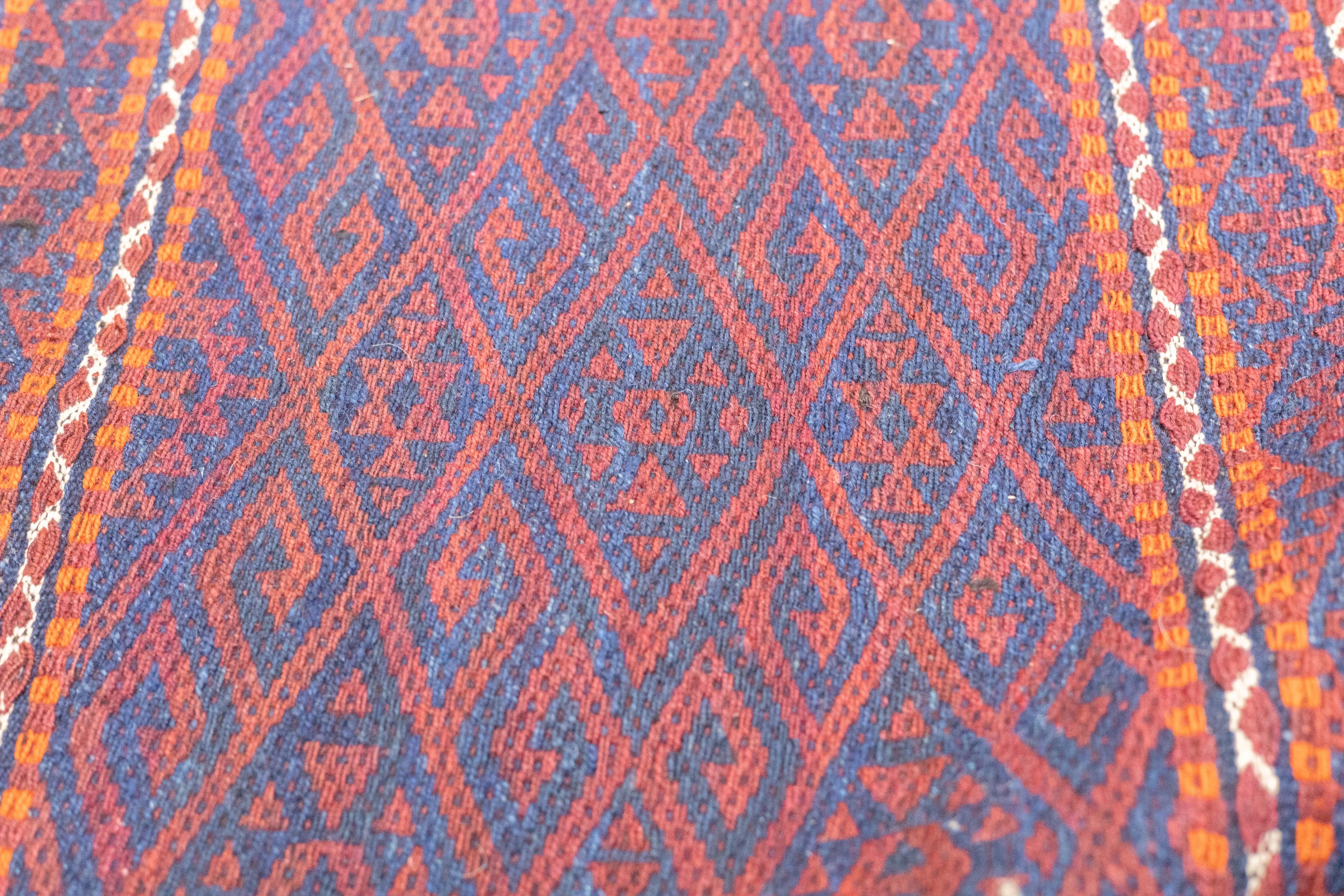 20th Century Fine Antique Turkeman Long Tent Band 1'9'' x 45'0