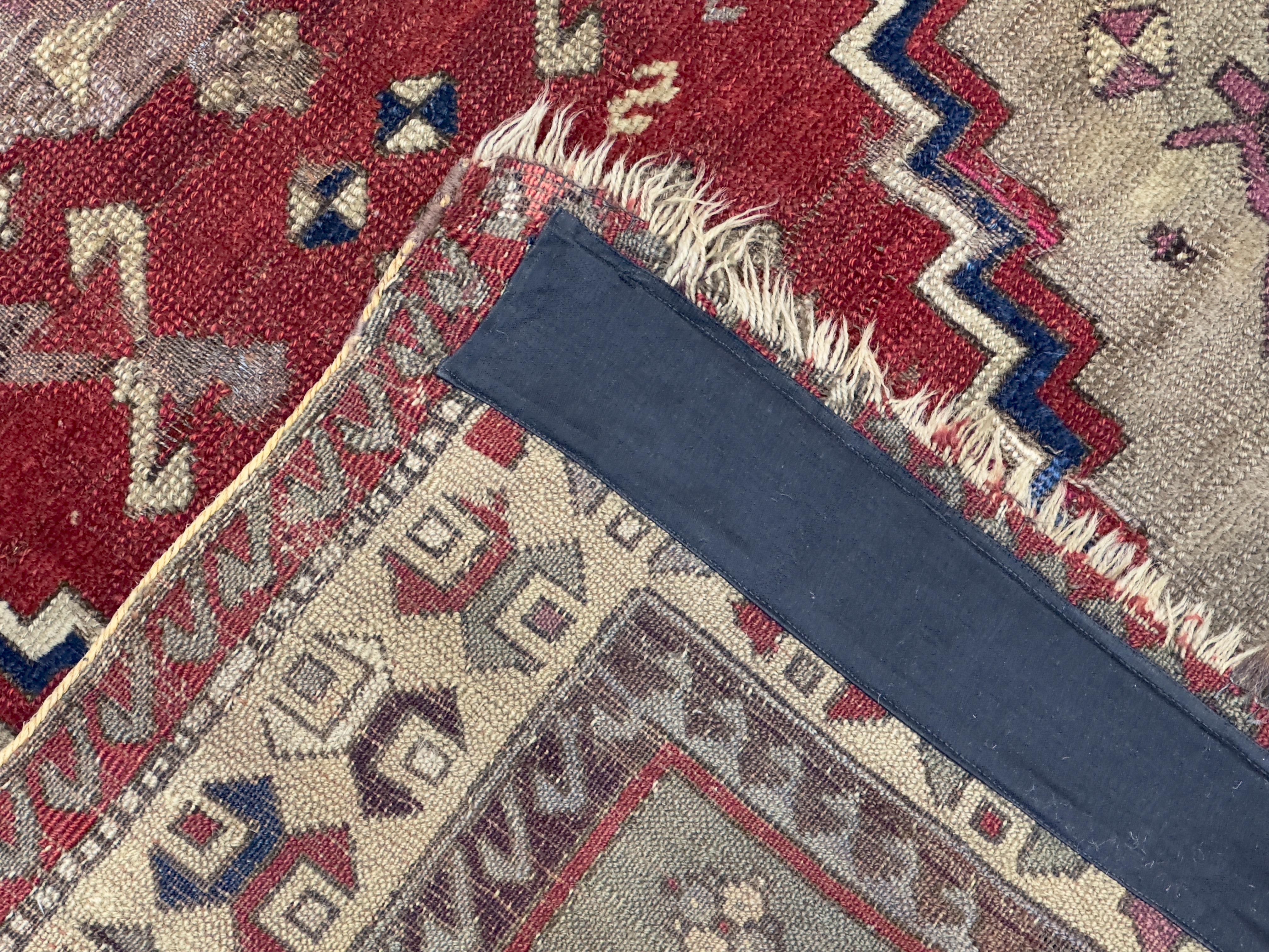 Tappeto antico Konia turco 3'0