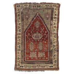 Fine Antique Turkish Konia Rug 3'0" x 4’8"