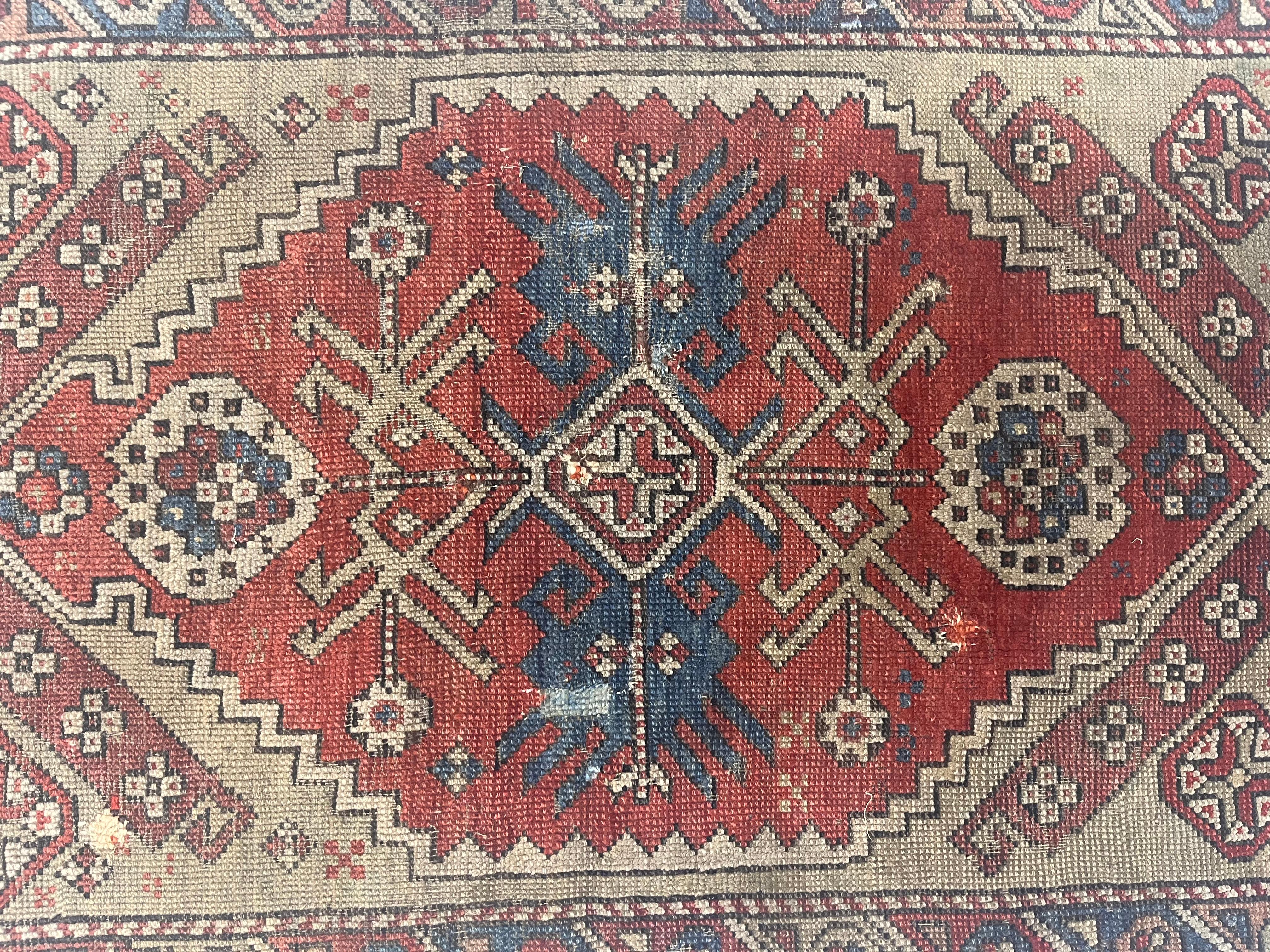 Fine Antique Turkish Konia Rug 3’7