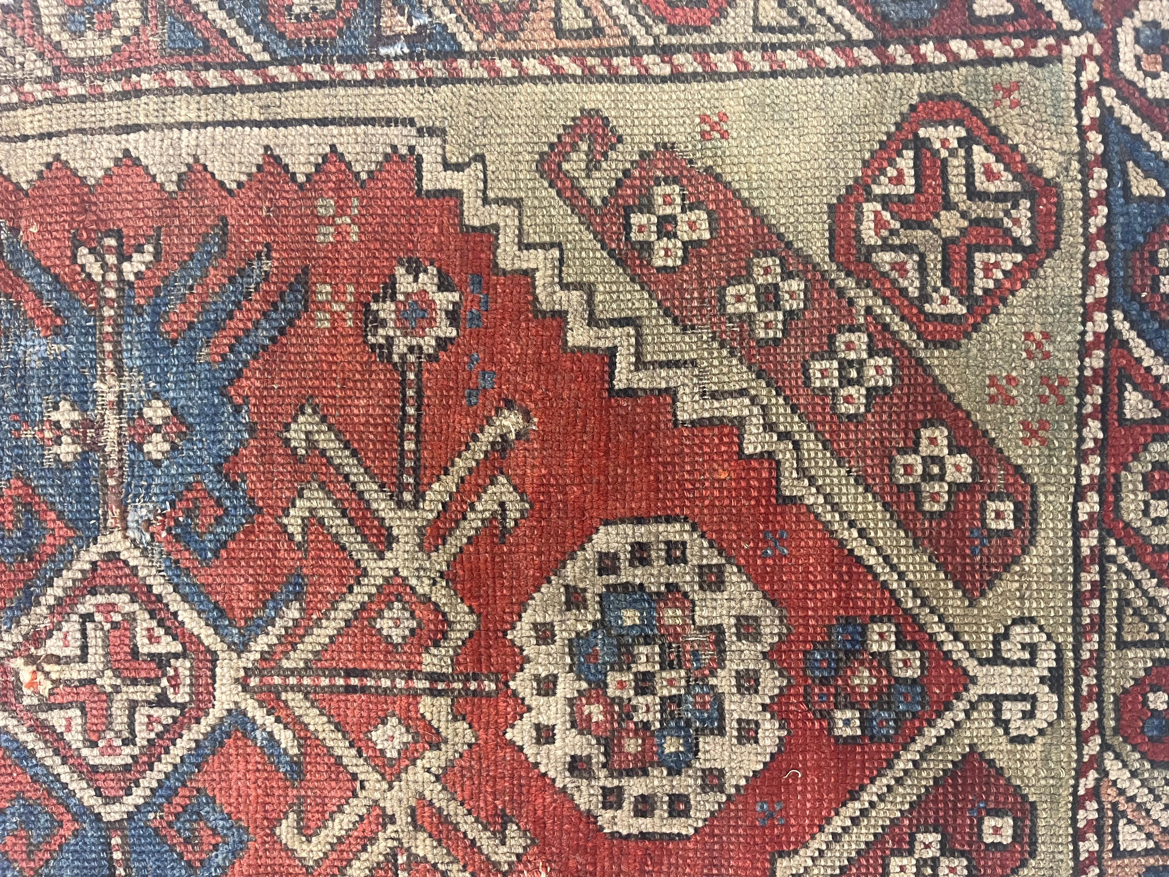 19th Century Fine Antique Turkish Konia Rug 3’7