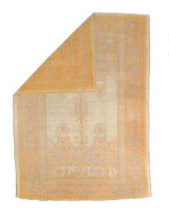 Fine Antique Turkish Oushak Rug 8’8” x 12’