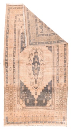 Fine Antique Turkish Oushak Wool Rug 5'9'' x 10'7''