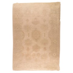 Antiker türkischer Oushak-Wollteppich 9'4'' x 14'4''