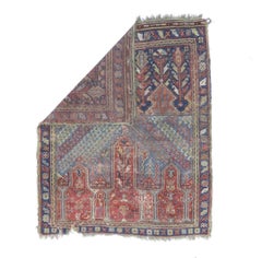 Fine Antique Turkish Wool Rug 3’10” x 4’9”