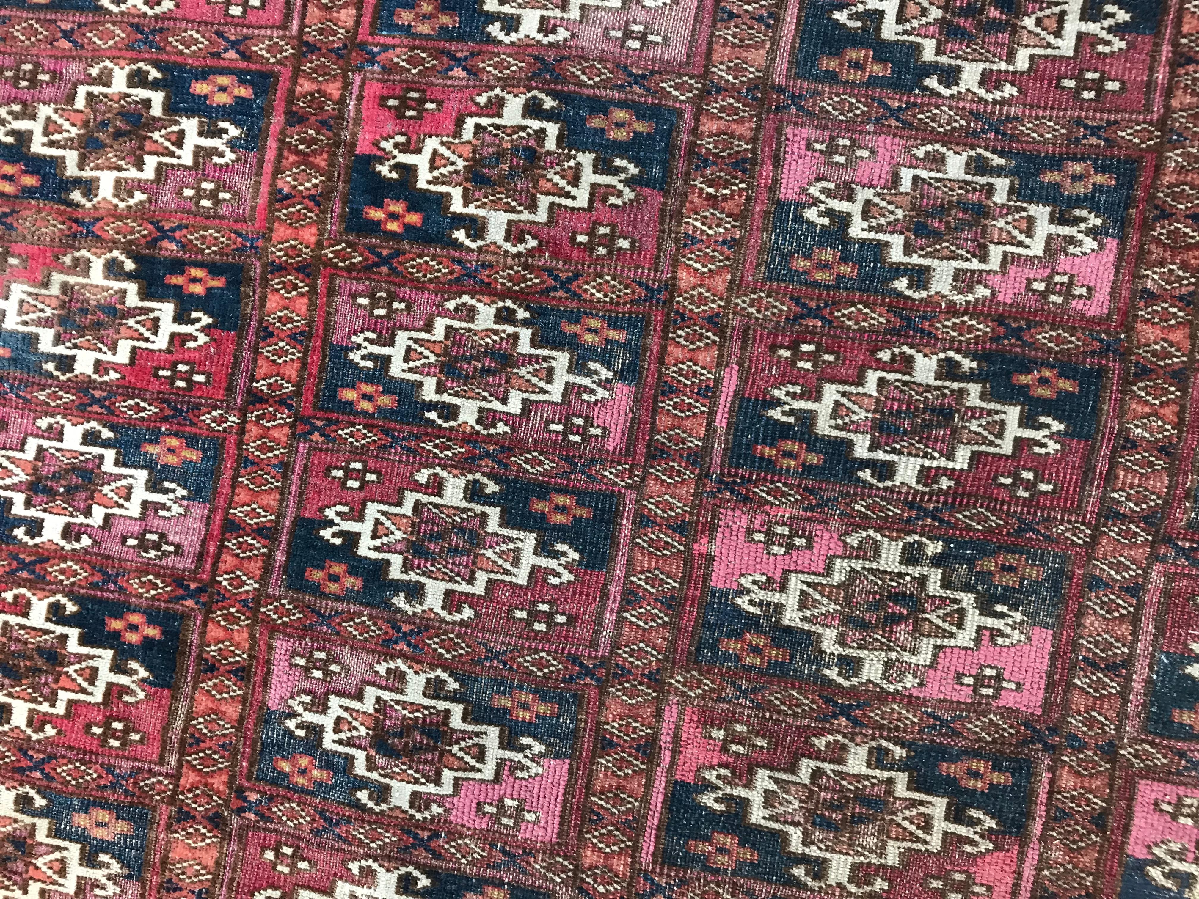 Afghan Bobyrug’s Fine Antique Turkmen Chuval Rug For Sale