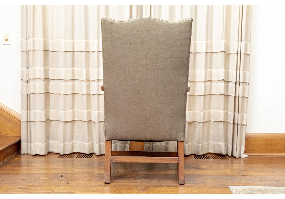 Fine Antique Upholstered Armchair For Sale 5