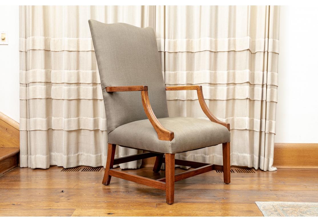 Federal Fine Antique Upholstered Armchair For Sale