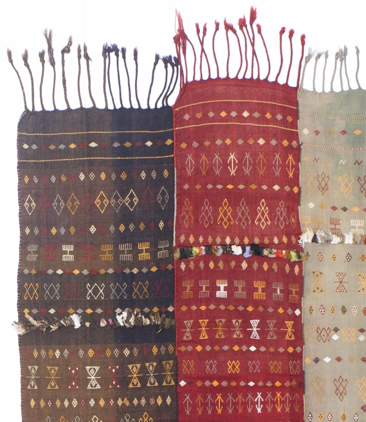 Wool Fine Antique Uzbek Kilim Rug 5'9