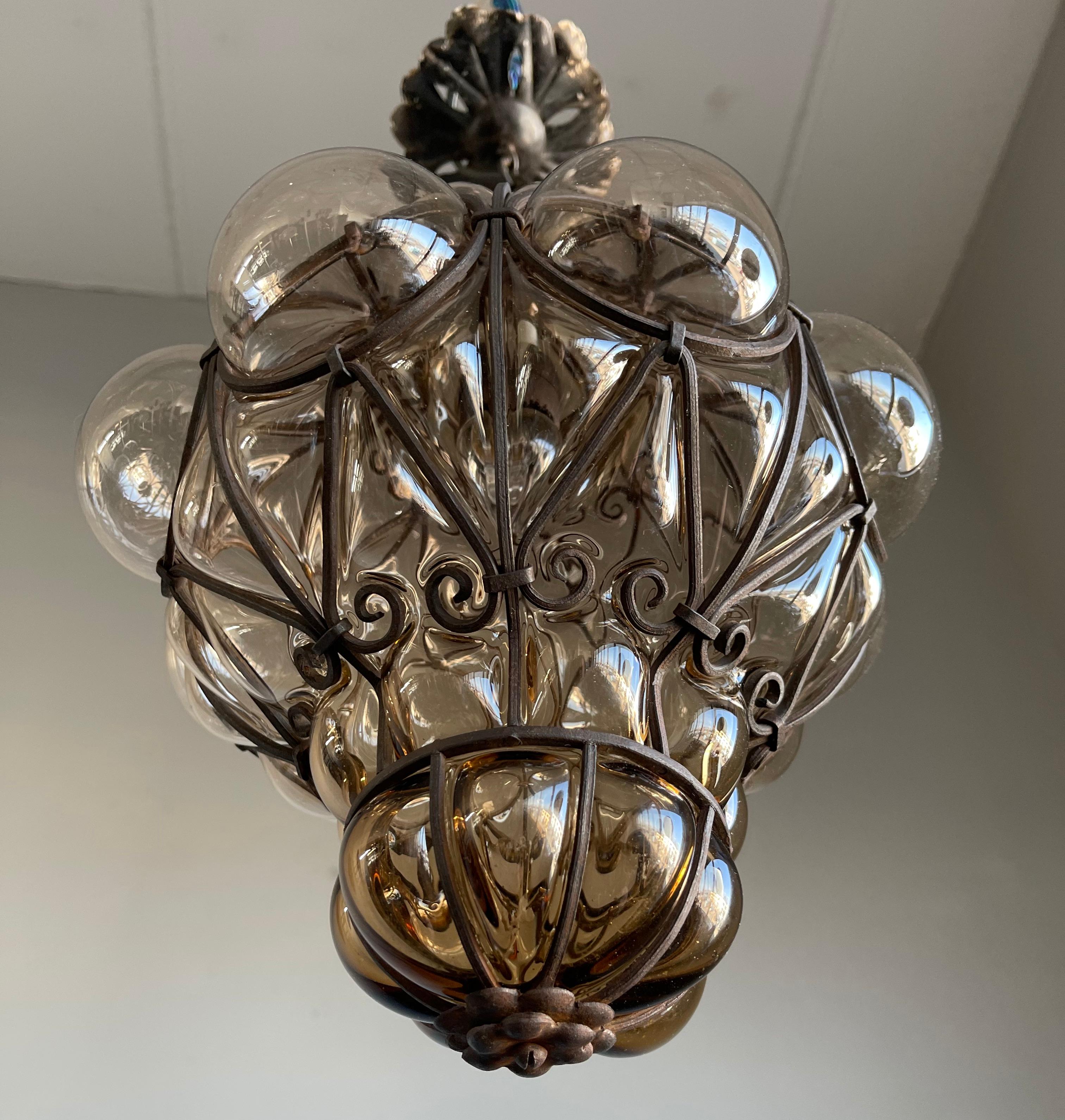 shadow casting chandelier