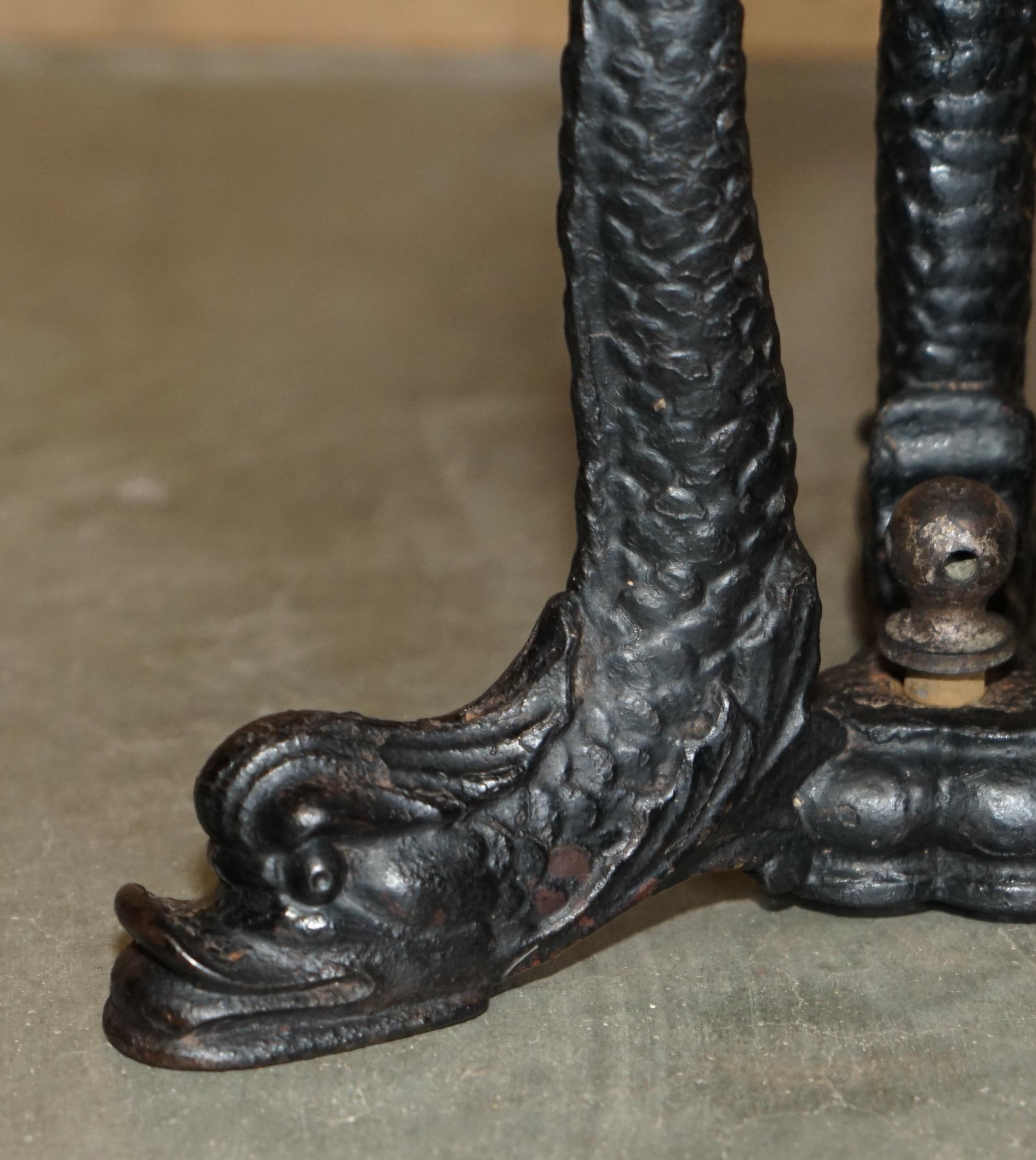 FINE ANTIQUE VICTORIAN RESTORED BROWN LEATHER CHESTERFIELD TUFTED CAPTAINS CHAiR im Angebot 6