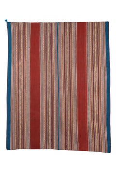 Raffinato mantello da donna antico (Awayo), Bolivia