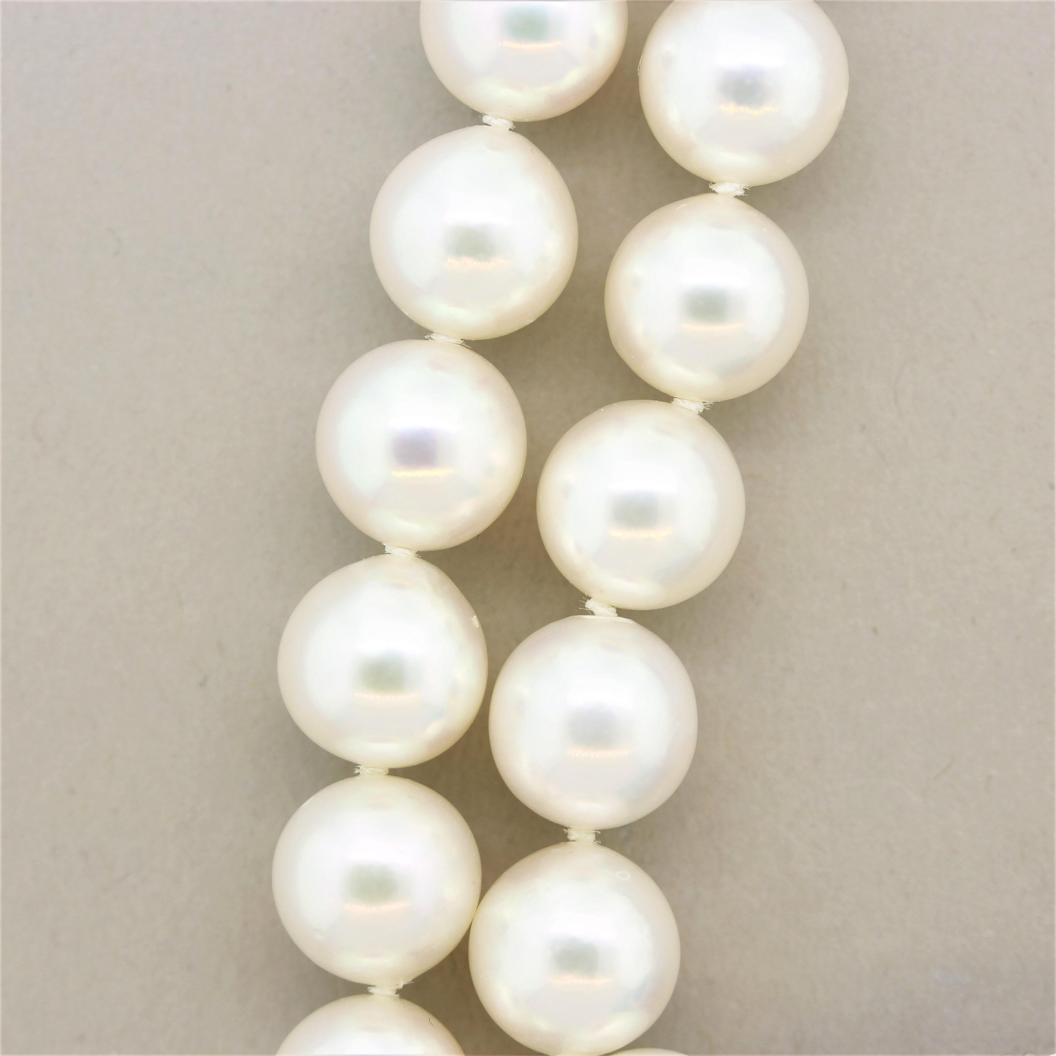 double strand necklace