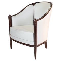 Fauteuil Bergère d'origine Art Déco par A. Bicchierini