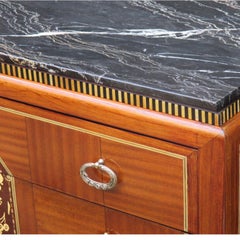 Fine Art Deco Chest Of Drawers By DIM