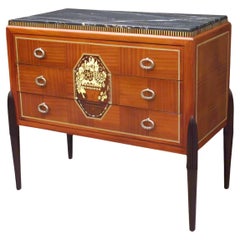 Antique Fine Art Deco Chest Of Drawers By DIM