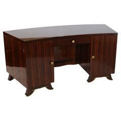 Scrivania Art Deco attribuita a Jules Leleu