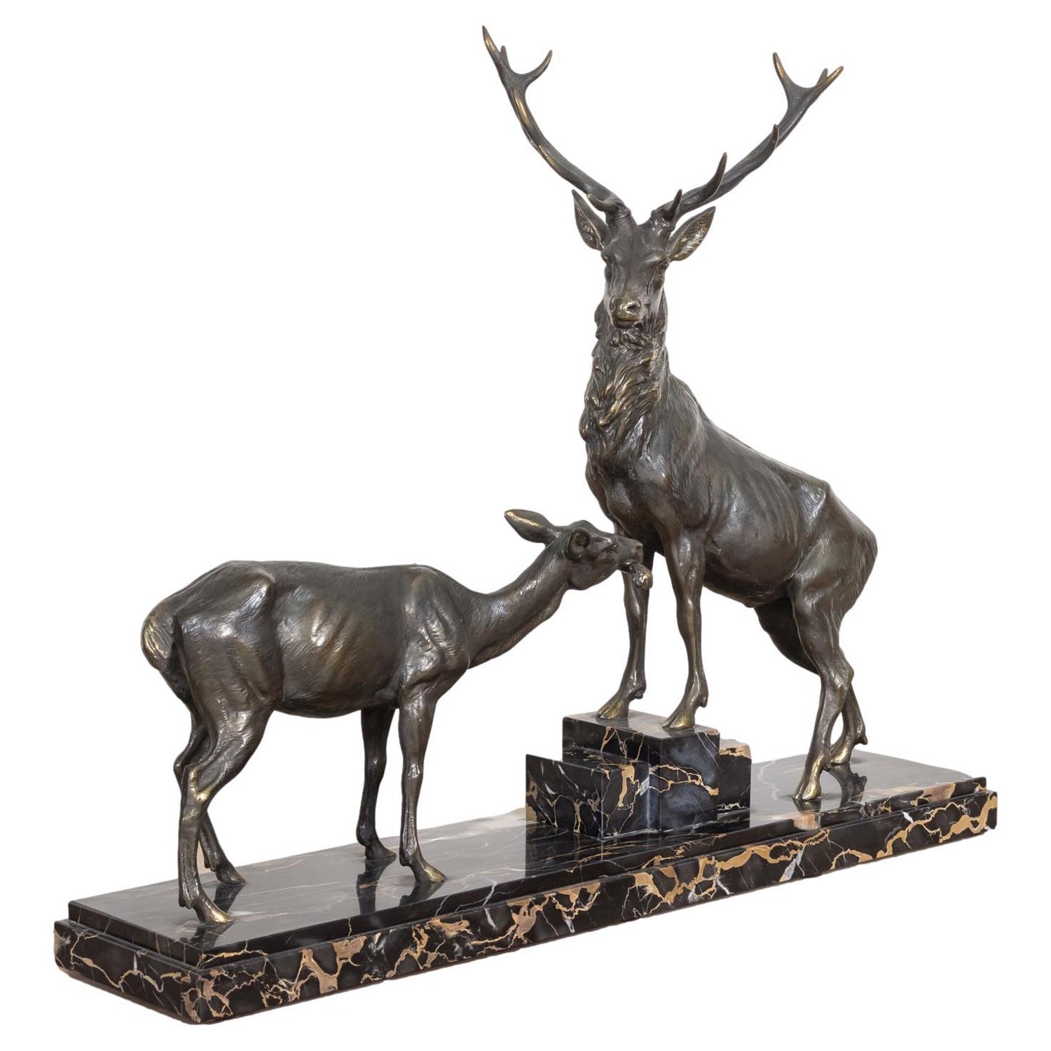 Louis-Albert Carvin Dog Animalier Art Deco Sculpture in Marble and Bronze For  Sale at 1stDibs | l carvin bronze dog, l carvin bronze sculpture, sculpteur  animalier art deco