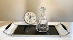 Plateau de service Art Déco dans le style de Jacques Adnet:: 20ème siècle