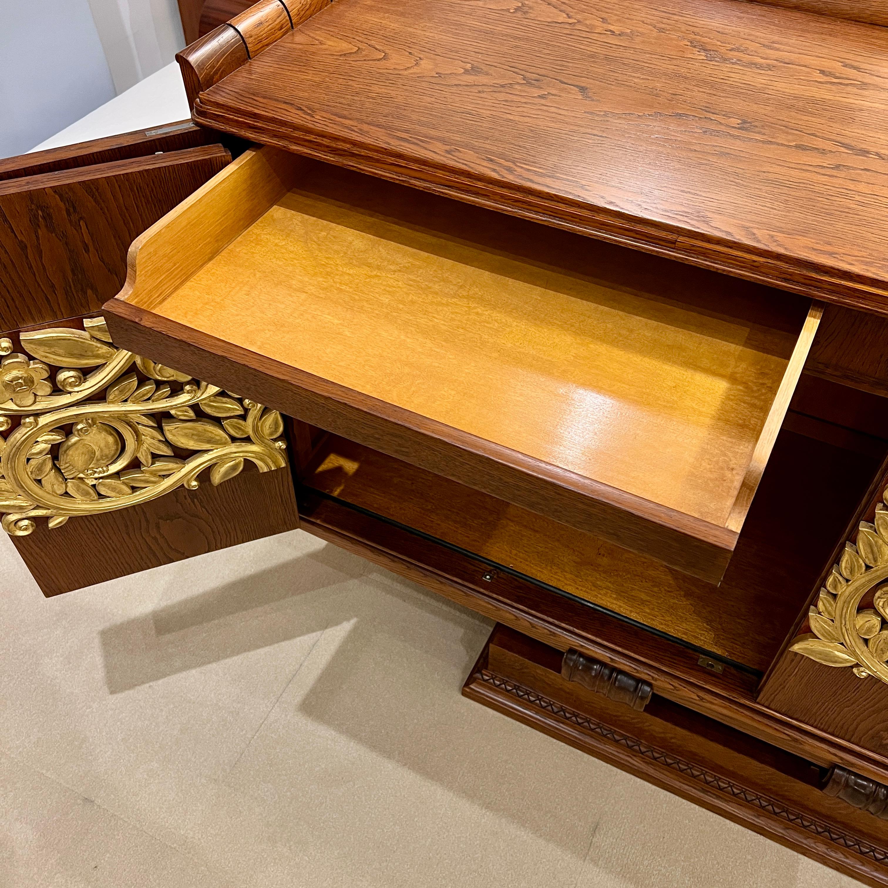 Fine Art Deco Sideboard Designed by Christian Krass For Sale 8