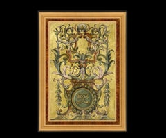 Fine Art French Chateau Panel, after Oil Painting by French Empire Artist