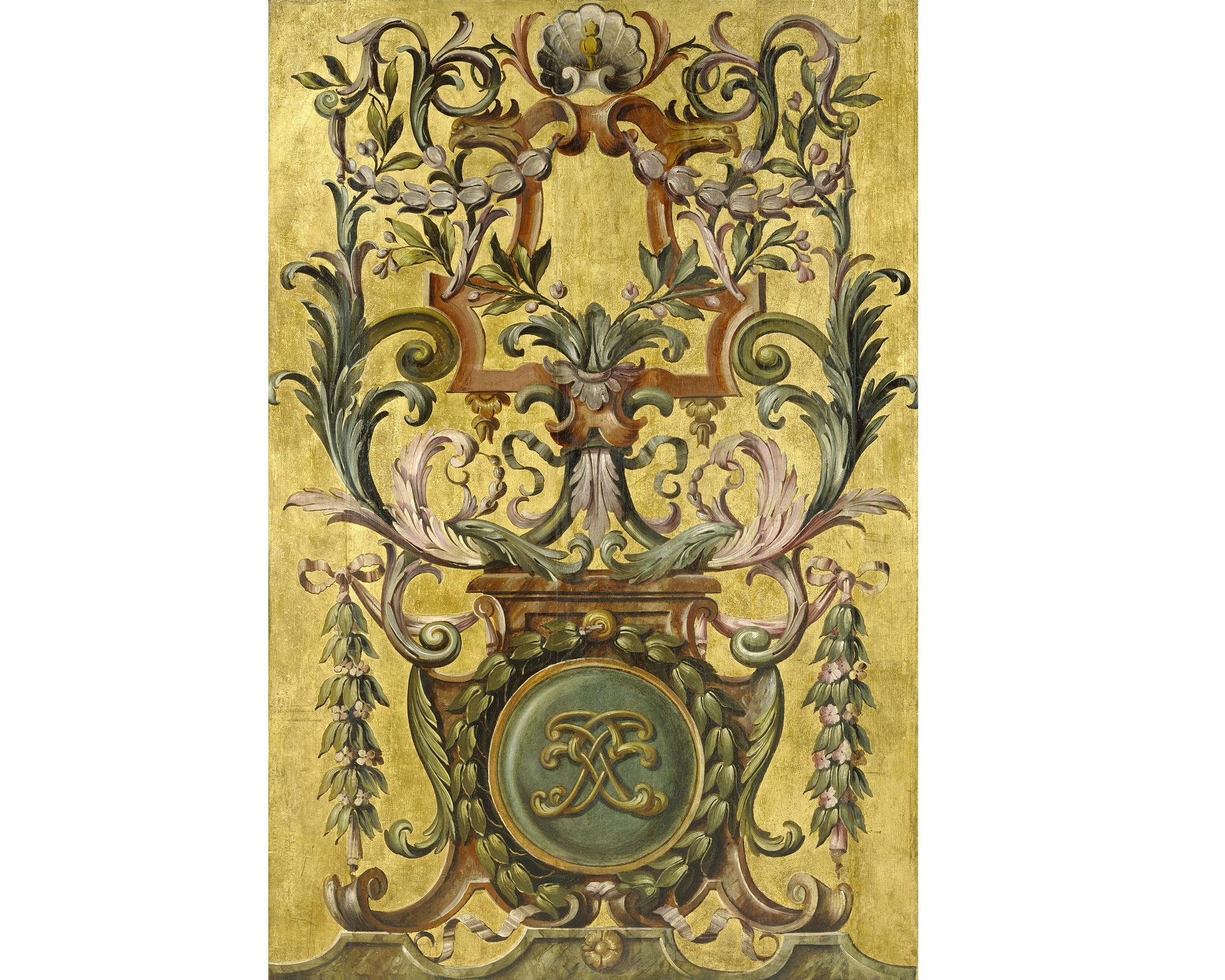 Fine Art French Chateau Panel, after Oil Painting by French Empire Artist In Excellent Condition For Sale In Fairhope, AL