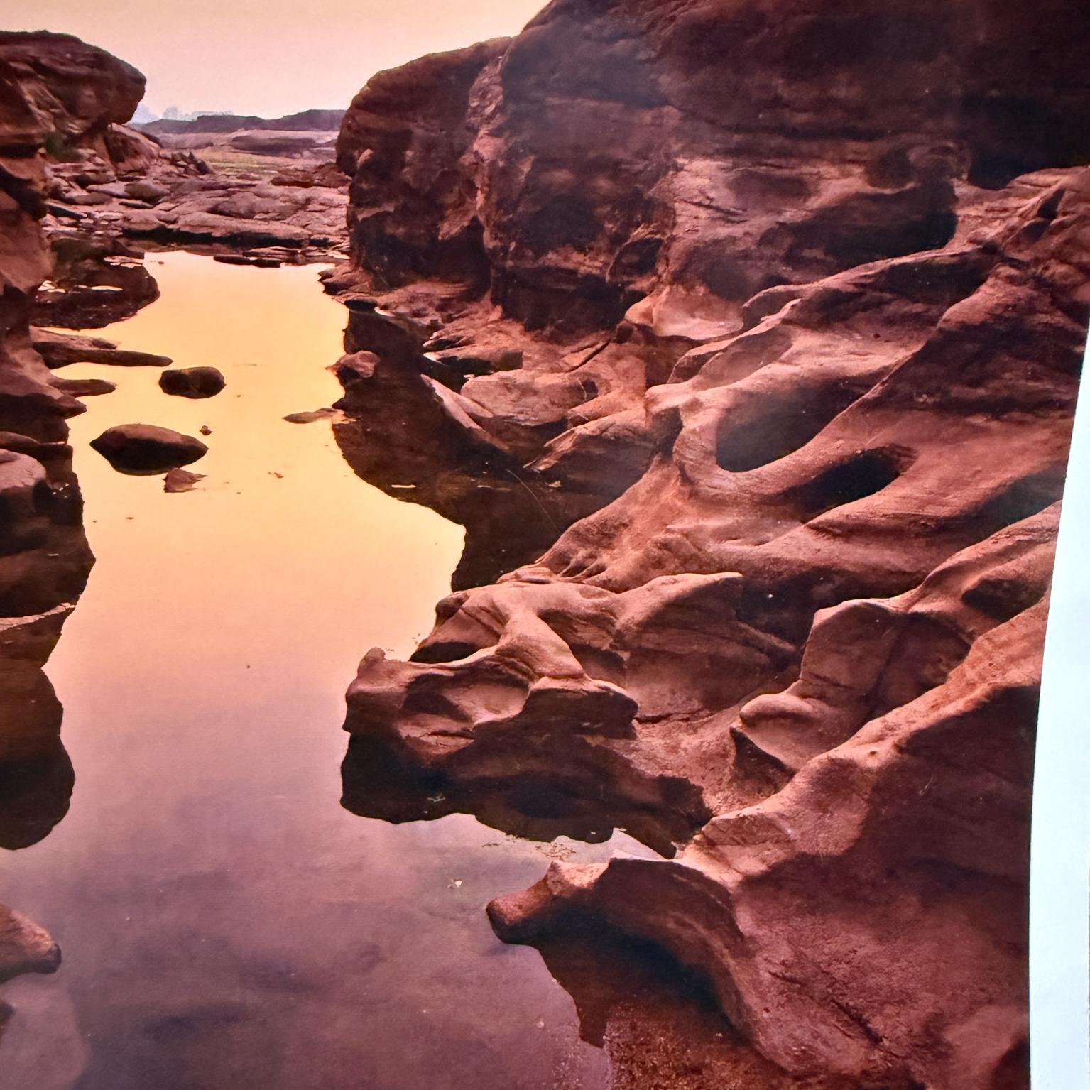 Kunstfotografie Farbfotografie Grand Canyon Sonnenuntergang (Papier) im Angebot