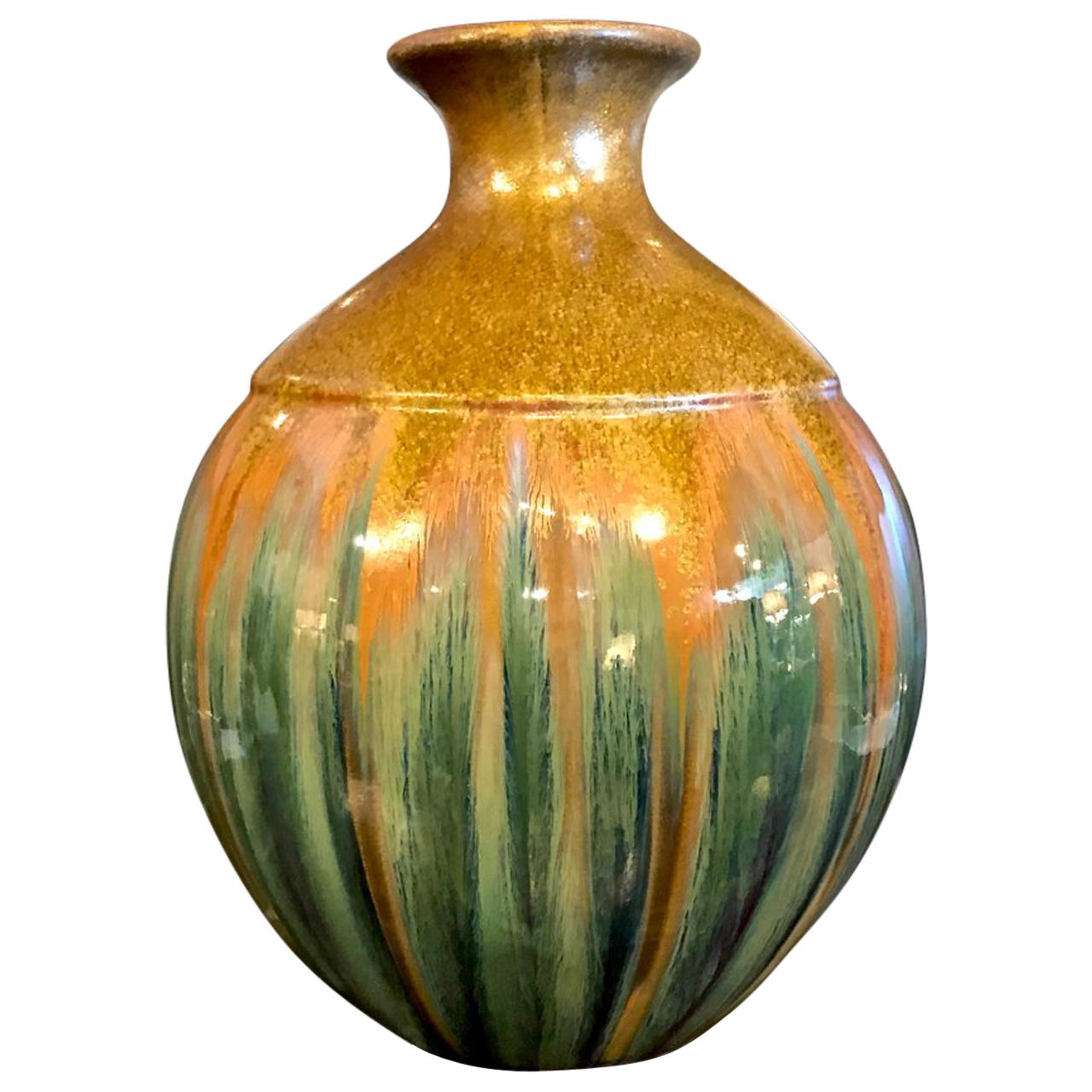 Fine Art Pottery Vase, 20th Century For Sale