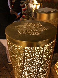 Fine Artisan Handcrafted Floor Lamp "Ribbon Floral" Tower