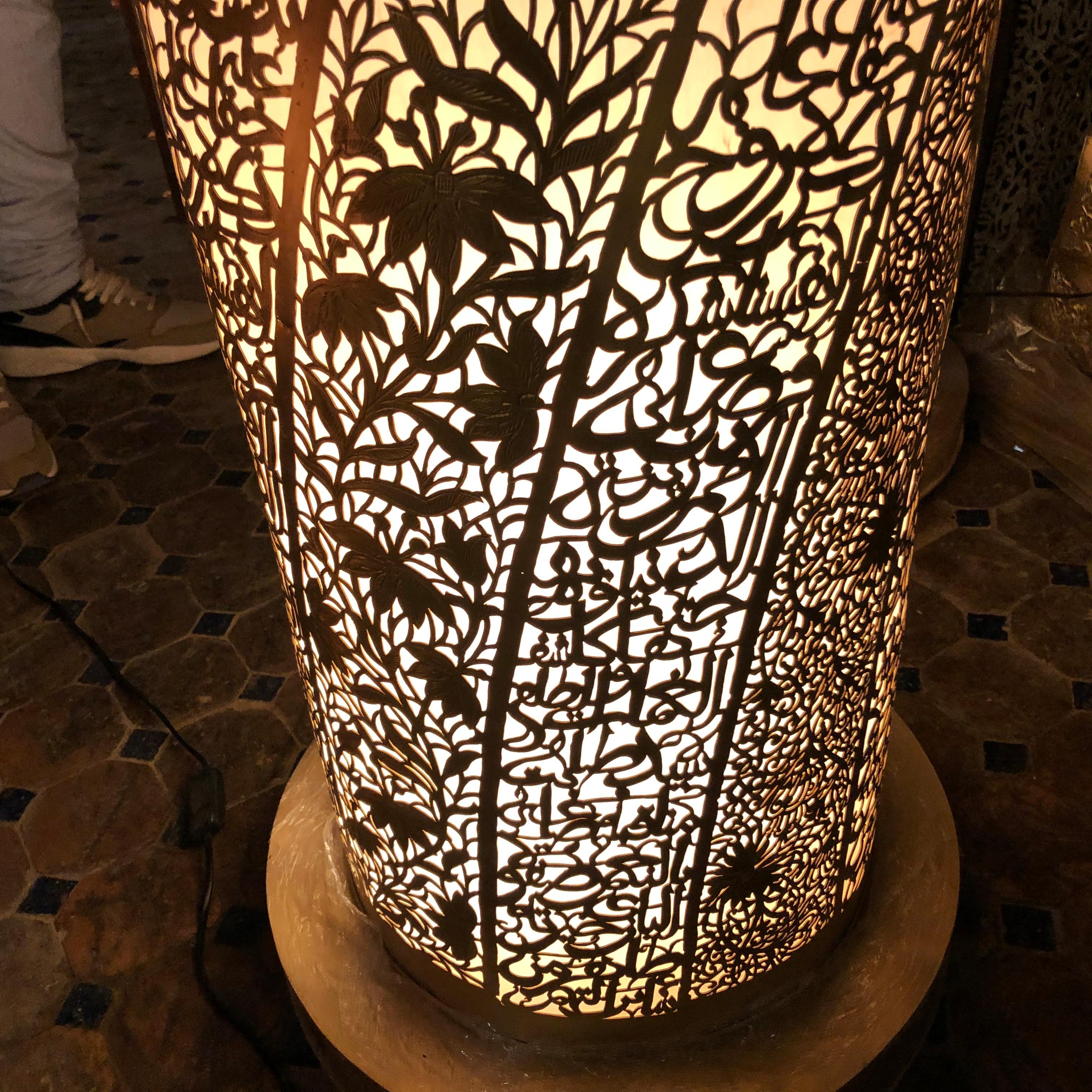 Contemporary Fine Artisan Handcrafted Floor Lamp 