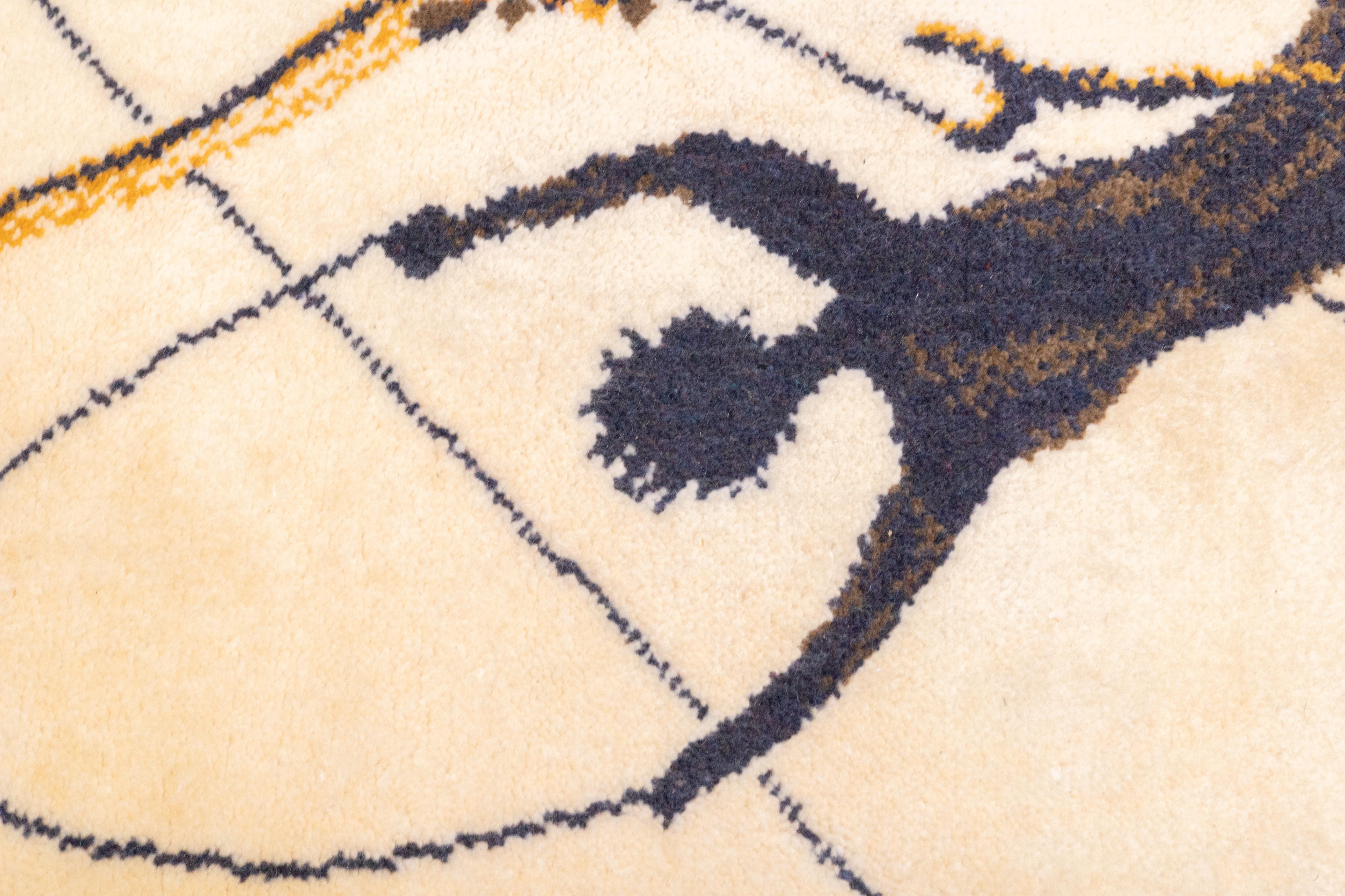 Alfombra artística fina. Diseño según Salvador Dali Lana 4'7