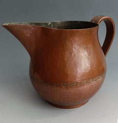 Fine Arts & Crafts Copper pitcher decorative arts interiors