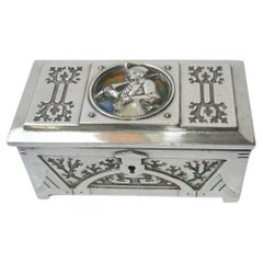 Fine Arts & Crafts Silver Plated Box