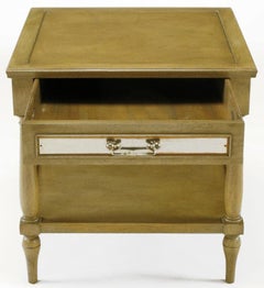 Fine Arts Furniture Co. Driftwood Glazed Mahogany Side Table