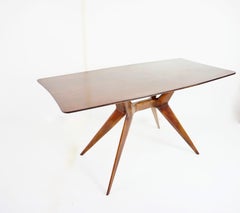 Fine Attr. Ico Parisi walnut dining or console table, 1950