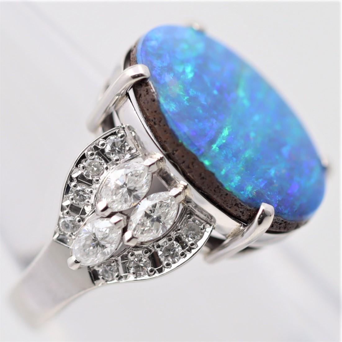 boulder opal vs black opal