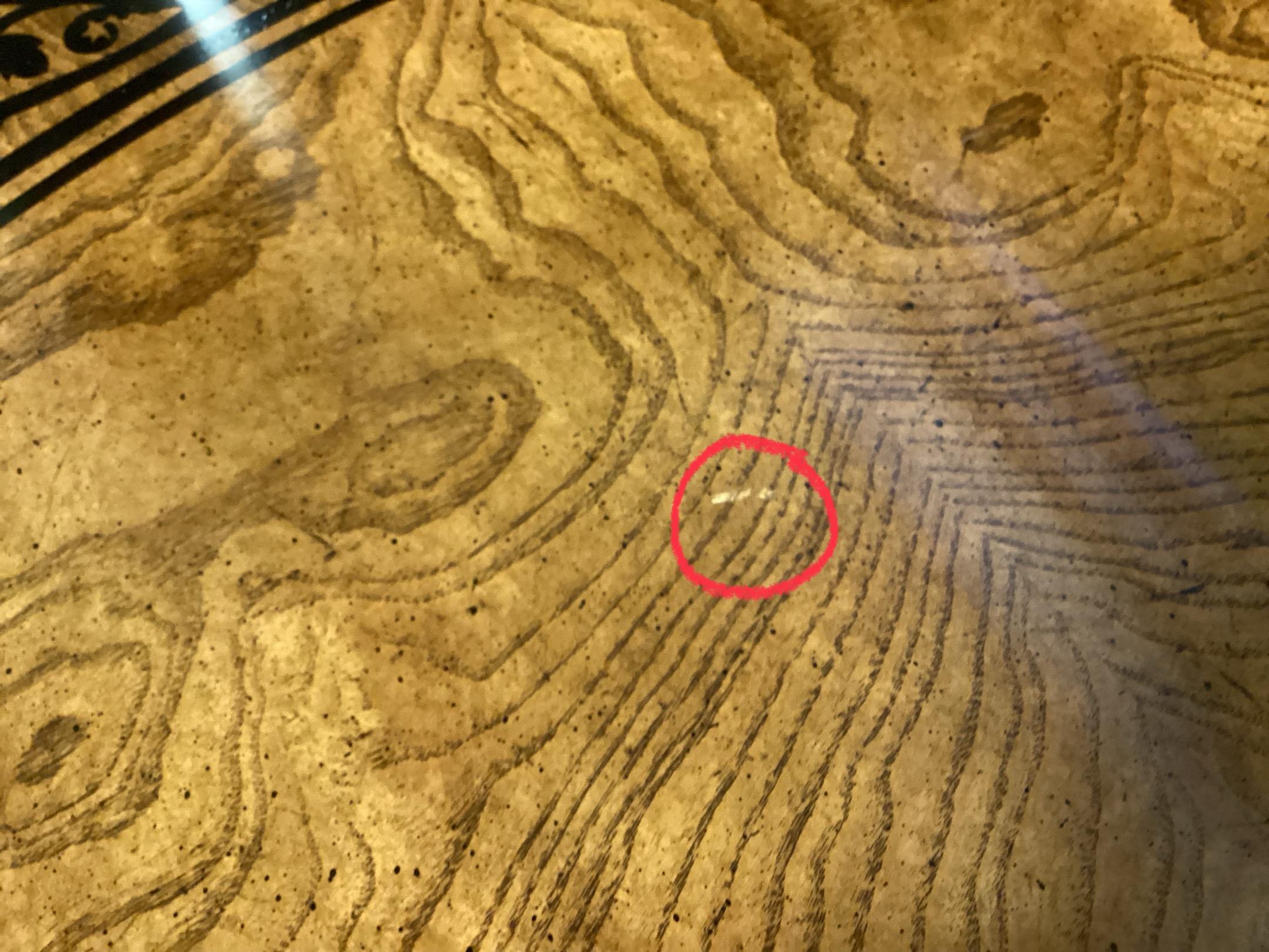 Table centrale de style Regency en frêne ronce et bois ébonisé Fine Baker en vente 7