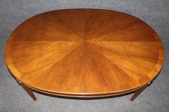 Fine Baker Furniture Cherry French Directoire Style Dining Table w 2 Leaves