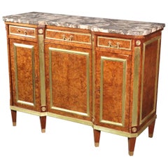 Fine Baltic 19th Century Sideboard with Fine Ormolu Trim