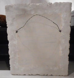 Fine Baroque Plaster Mirror, France, 1940